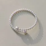 Stretchable Imitation Pearl Bracelet – Elegant Pearl Jewelry for Women, Friends & Bridal Gifts - Image 4