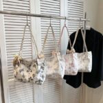 Leisure Large Capacity Summer Shoulder Bag – Butterfly Design, Trendy & Fashionable for College Students