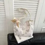 Leisure Large Capacity Summer Shoulder Bag – Butterfly Design, Trendy & Fashionable for College Students - Image 7