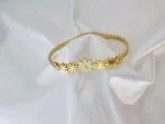 Personalized Titanium Steel Flower Bracelet for Women – Stylish Stainless Steel Jewelry - Image 2