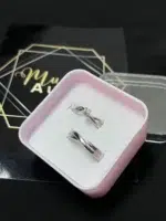 Minimalist Silicon Couple Ring Set with Gift Box – Durable & Stylish Unisex Bands for Couples - Image 2
