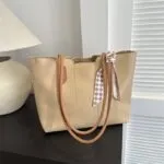 Large Capacity Tote Bag for Women – Classic Luxury Handbag, Designer Shopping Bag, Big Brand Style - Image 7