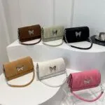 Butterfly Ladies Handbag – Luxury Chain Shoulder Bag for Women